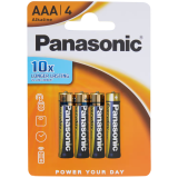 Set van 4x AAA Batterij